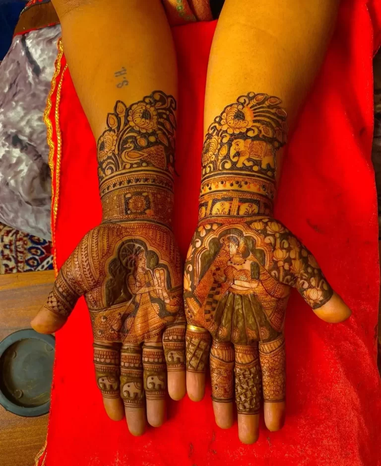 Mehandi Design : दोस्त की शादी में करे ट्राई यह मेहंदी डिज़ाइन, जिससे ब